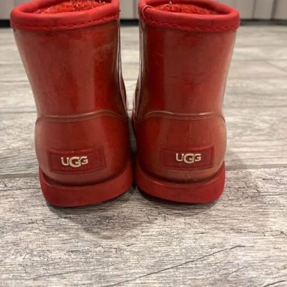 Clear Classic Mini Ugg Boots - Picture 2 of 5